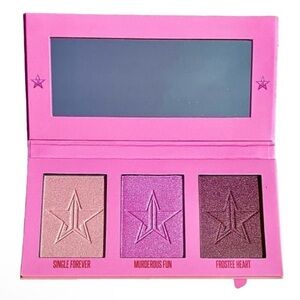 JEFFREE STAR Heart Breaker Skin Frost Highlighter Palette Valentine’s Day